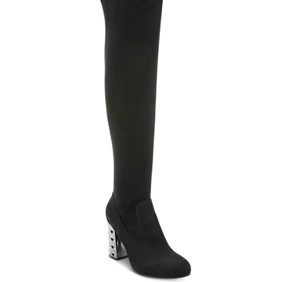 Carlos by Carlos Santana Black Quantum Over-The-Knee Boots - Picture 2 of 10
